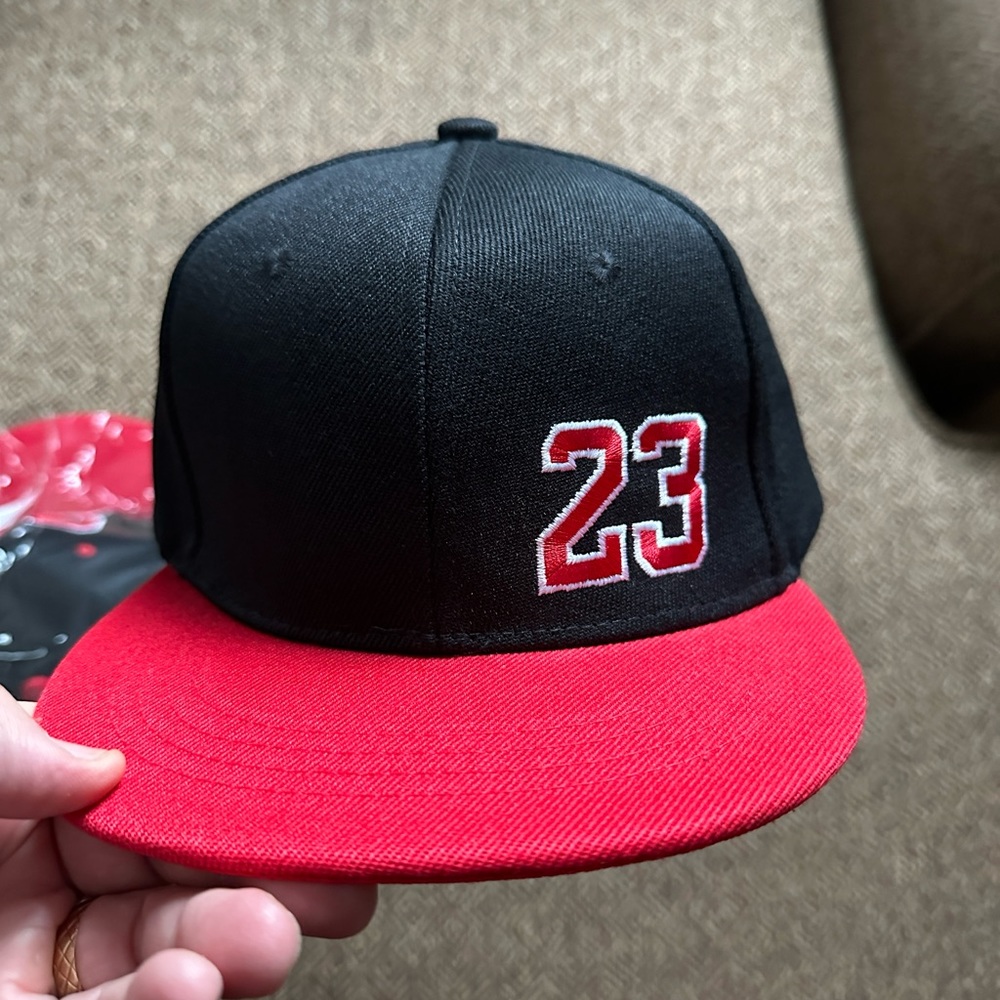 Number # 23 Snapback Baseball Cap Hat Adjustable Hip Hop Flat Men Michael Jordan